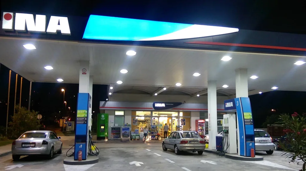 Petrol station