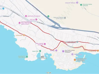 Restricted Traffic Zone around Dubrovnik Old Town